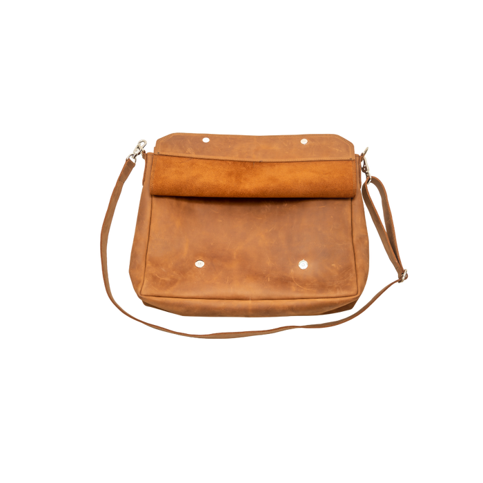 Wayne Leather Messenger Bag