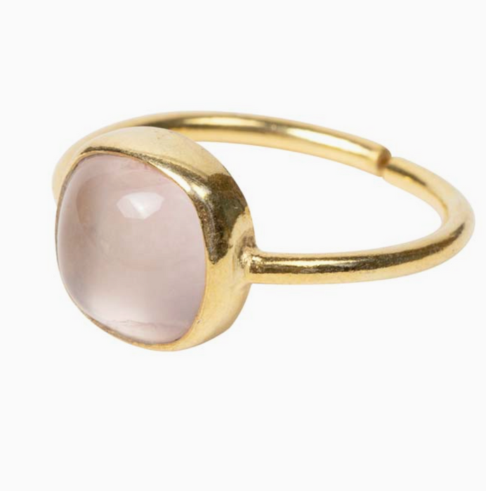 Rose Quartz Ring