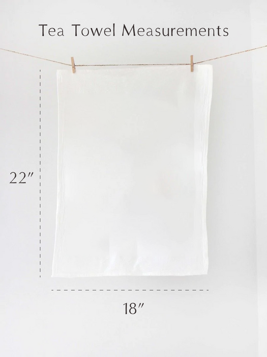 Sunflower Garden Tea Towel