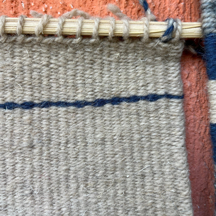 Blue + Gray Wall Hanging