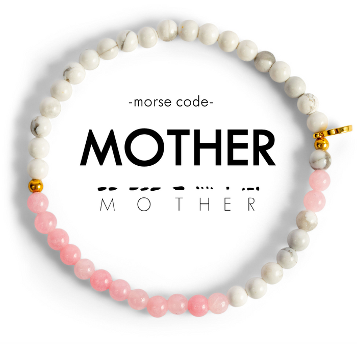 MOTHER | Morse Code Bracelet