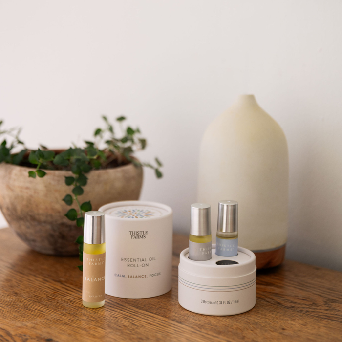 Essential Oil Roll-On Trio | Calm, Balance, Focus