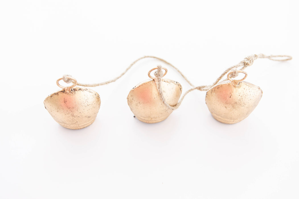 Christmas Iron Hanging Cow Bells