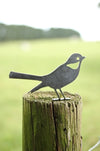 Metal Bird Statue - Mockingbird / Robin