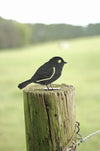 Metal Bird Statue - Chickadee