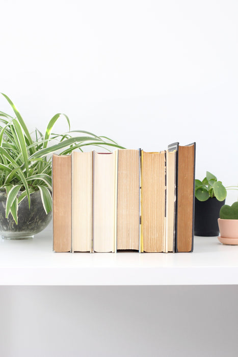 Black Metal Bookend | home office bookend simple bookshelf organizer reading nook farmhouse decor housewarming gift organized home