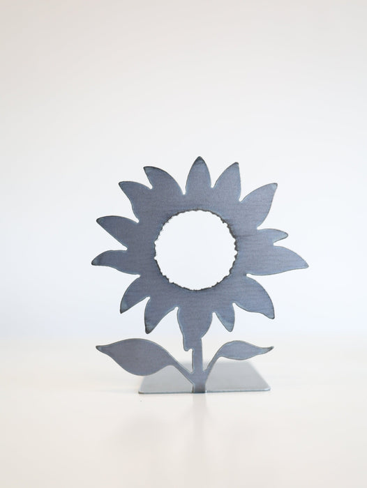 Sunflower Bookend | sunflower bookend flower lover floral home decor bookcase organization book shelf gift for her