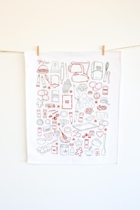 Christmas Cookies Tea Towel