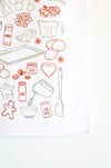 Christmas Cookies Tea Towel