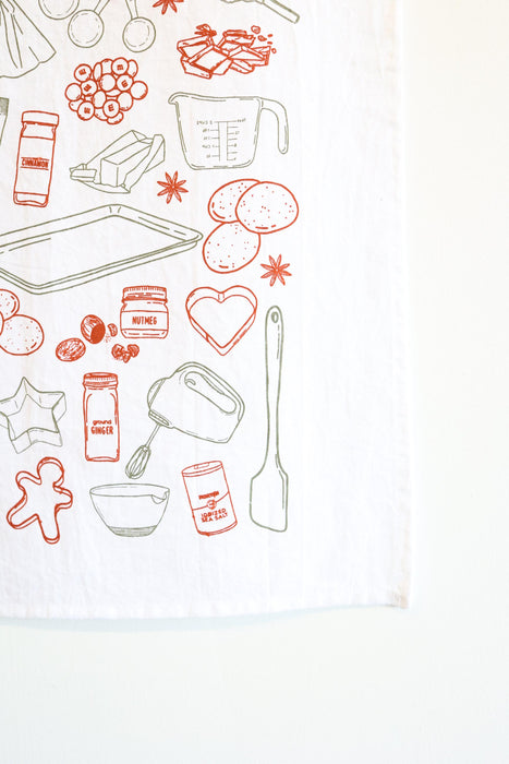 Christmas Cookies Tea Towel