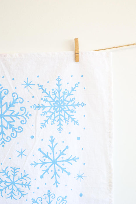 Snowflake Tea Towel