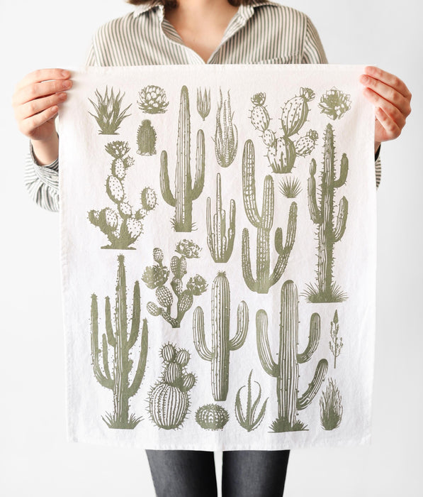 succulent tea towel Cactus Tea Towel– Highland Ridge Decor