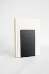 Black Metal Bookend | home office bookend simple bookshelf organizer reading nook farmhouse decor housewarming gift organized home