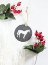 Horse Christmas Tree Ornament - Highland Ridge Decor