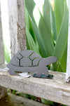 Turtle Statue |  garden decor rustic outdoor patio ornament lawn critter