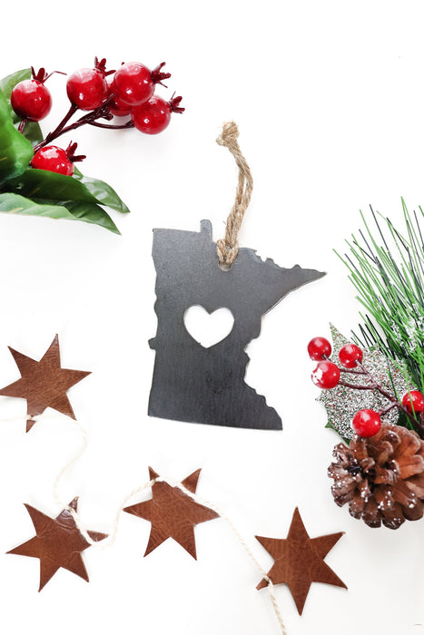 Minnesota Christmas Ornament |  Minnesota Christmas ornament stocking stuffer gift hostess gift tree decorations secret santa gift