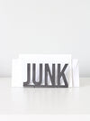 Junk Mail Modern Metal Mail Holder  