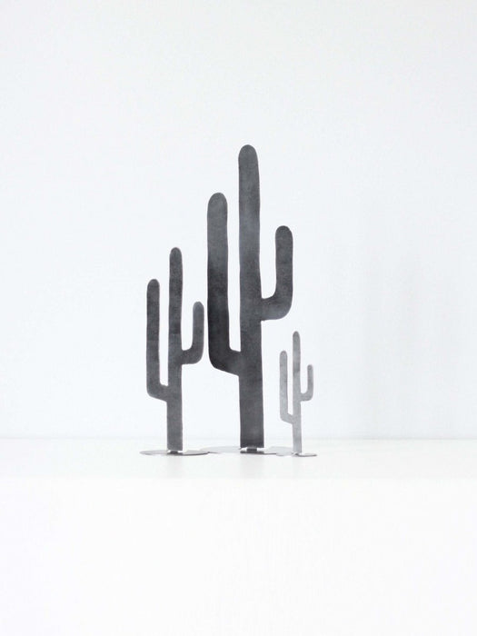 Metal Cactus Silhouette - Medium - Highland Ridge Decor